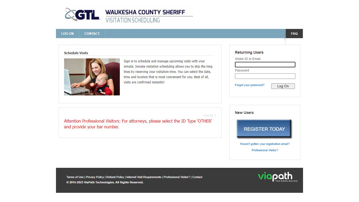 ViaPath Visitor Web 8.0 - GTLVisitMe